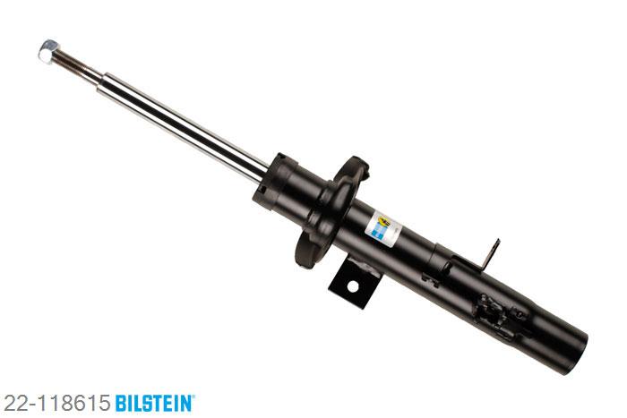 22-118615, Bilstein B4  Gas Schokdemper vooras rechts, Citroen C3 Pluriel (HB_), 1.4,  1.4 HDi,  1.6, 05/2003-, Standaard lengte, geschikt voor gebruik met verlagingsveren tot -30mm