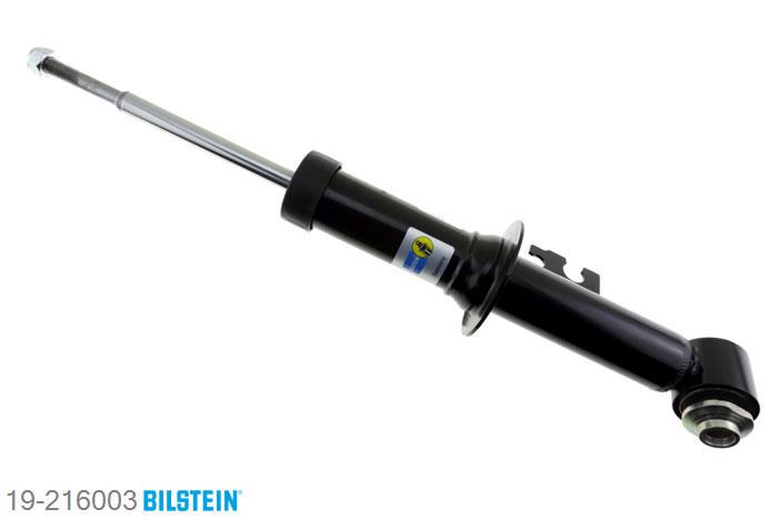 19-216003, Bilstein B4  Gas Schokdemper achteras, Mini MINI Convertible (R57), "1.6 Cooper,  1.6 Cooper S,  Cooper,  Cooper D,Cooper S,  Cooper SD,  John Cooper Works,One", 03/2008-, with sports suspension, Standaard lengte, geschikt voor gebruik met verlagingsveren tot -30mm
