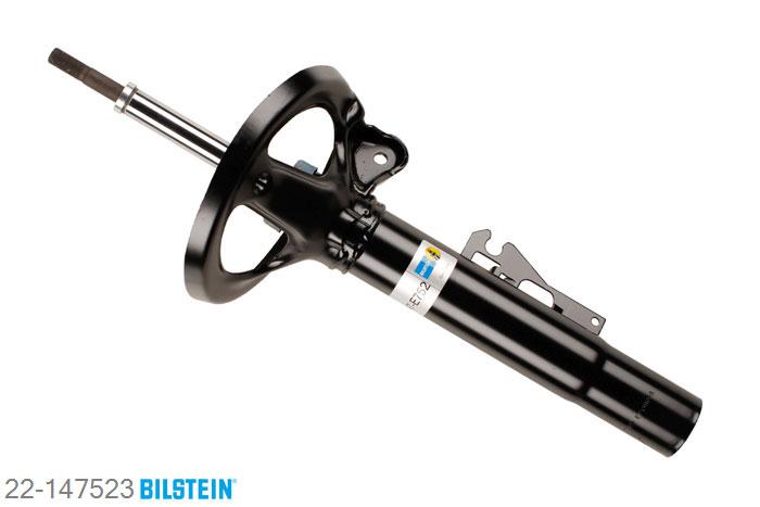 22-147523, Bilstein B4  Gas Schokdemper vooras rechts, Porsche 911 (997), "3.6 Carrera 4,  3.8 Carrera 4GTS,3.8 Carrera 4S,  3.8 Carrera S S4", 07/2004-, with sports suspension, without electronic suspension control, without PASM, Standaard lengte, geschikt voor gebruik met verlagingsveren tot -30mm
