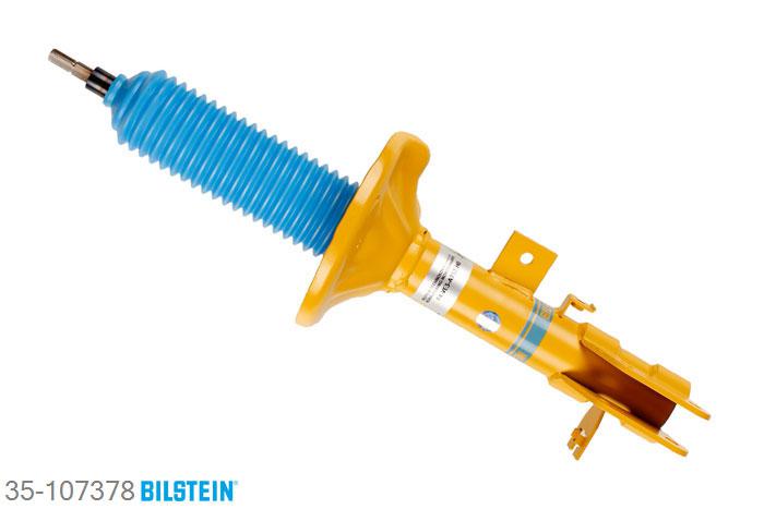35-107378, Bilstein B6  Sport Achteras links, Hyundai COUPE (GK), 1.6 16V,  2.0,  2.0 GLS,  2.7 V6, 08/2001-08/2009, with standard chassis, Standaard lengte, geschikt voor gebruik met verlagingsveren tot -40mm