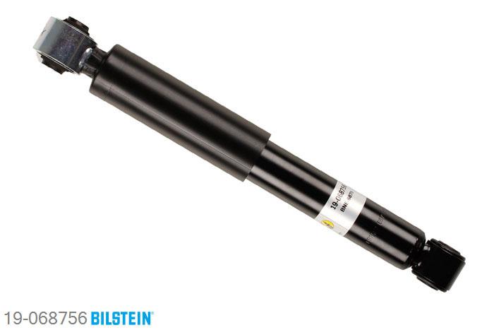 19-068756, Bilstein B4  Gas Schokdemper achteras, Opel ASTRA G Convertible, "1.6,  1.6 16V,  1.8 16V,  2.0 16V Turbo,2.2 16V,  2.2 DTI", 09/2002-10/2005, Standaard lengte, geschikt voor gebruik met verlagingsveren tot -30mm