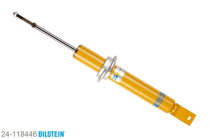 24-118446, Bilstein B6  Sport Schokdemper achteras, Mitsubishi LANCER Saloon (CS_A), 2.0 16V EVO IX,  2.0 16V EVO VIII, 03/2004-, mark: EVO 8, Standaard lengte, geschikt voor gebruik met verlagingsveren tot -40mm