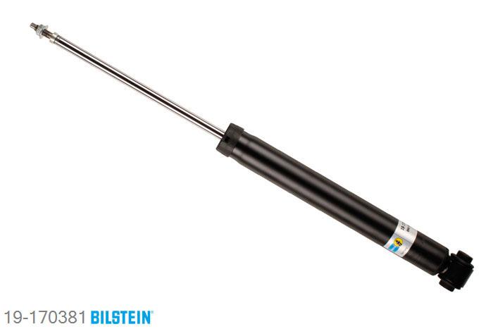 19-170381, Bilstein B4  Gas Schokdemper achteras, Peugeot 308 (4A_, 4C_), "1.4 16V,  1.6 16V,  1.6 BioFlex,  1.6 GTi,1.6 HDi,  2.0 HDi", 09/2007-, with standard chassis, Standaard lengte, geschikt voor gebruik met verlagingsveren tot -30mm