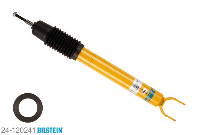 24-120241, Bilstein B8  Sprint - 20mm ingekorte sport Schokdemper vooras, Mercedes AMG CLS (C219), "280,  300,  320 CDI,  350,  350 CDI,  350 CGI,500,  CLS 55 AMG,  CLS 550,  CLS 63 AMG", 04/2006-, with sports suspension, without Airmatic DC Geschikt voor gebruik met verlagingsveren tot -60mm