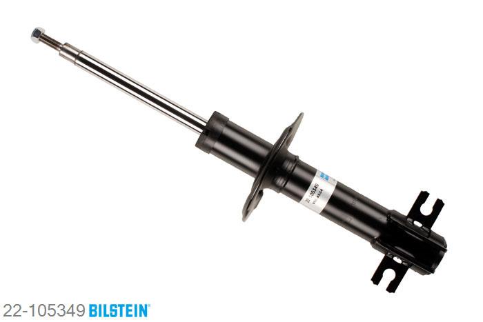 22-105349, Bilstein B4  Gas Schokdemper vooras, Fiat PUNTO (188), "1.2 16V 80,  1.2 60,  1.2 Bifuel,1.2 Natural Power", 09/1999-, Standaard lengte, geschikt voor gebruik met verlagingsveren tot -30mm