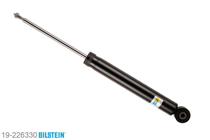 19-226330, Bilstein B4  Gas Schokdemper achteras, VW BEETLE Convertible, "1.2 TSI,  1.4 TSI,  1.6 TDI,  2.0 TDI,2.0 TSI", 12/2012-, mark: 04N / Front axle outside diameter strut 50 mm / Rear axle multilink axle, Standaard lengte, geschikt voor gebruik met verlagingsveren tot -30mm