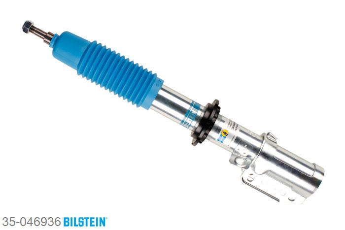 35-046936, Bilstein B6  Sport Schokdemper vooras rechts, Porsche 911 (993), "3.6 Carrera,  3.6 Carrera 4,  3.6 Turbo 4,3.8 Carrera,  3.8 Carrera 4", 10/1993-09/1997, with standard chassis / Front axle serie production spring seat must be used, Standaard lengte, geschikt voor gebruik met verlagingsveren tot -40mm