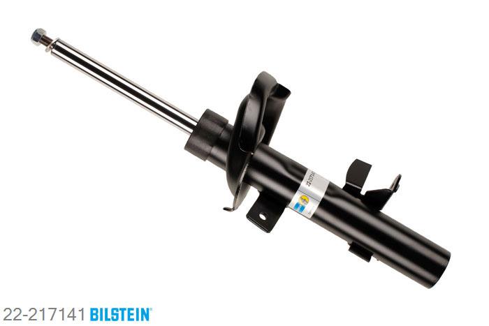 22-217141, Bilstein B4  Gas Schokdemper vooras rechts, Ford C-MAX, "1.0 EcoBoost,  1.6,  1.6 EcoBoost,1.6 Flexifuel,  1.6 LPG,  1.6 TDCi,2.0 TDCi", 12/2010-, with standard chassis, Standaard lengte, geschikt voor gebruik met verlagingsveren tot -30mm