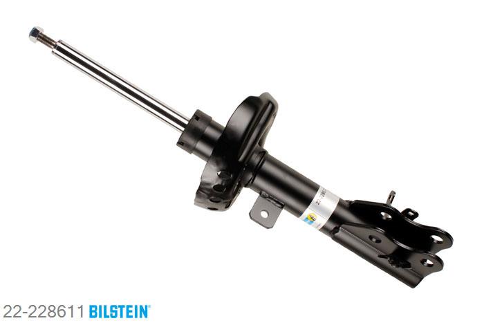 22-228611, Bilstein B4  Gas Schokdemper vooras rechts, Honda CIVIC IX Saloon (FB, FG), 1.8,  2.0, 02/2012-, Standaard lengte, geschikt voor gebruik met verlagingsveren tot -30mm
