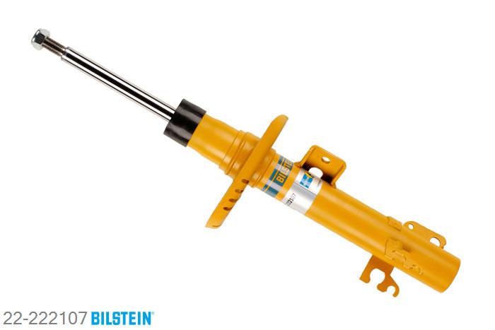 22-222107, Bilstein B8  Sprint - 20mm ingekorte sport Schokdemper vooras, Skoda CITIGO, 1.0,  1.0 CNG, 10/2011- Geschikt voor gebruik met verlagingsveren tot -60mm