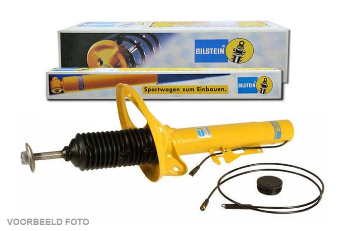 31-231299, Bilstein B6  Damptronic Schokdemper vooras, BMW 5 (E60), M5, 09/2004-03/2010, with electronic suspension control, with EDC, Standaard lengte, geschikt voor gebruik met verlagingsveren tot -40mm