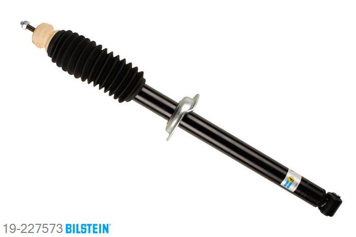 19-227573, Bilstein B4  Gas Schokdemper achteras, Ford PUMA (EC_), 1.4 16V,  1.6 16V,  1.7 16V, 03/1997-06/2002, with standard chassis / Rear axle 08/98 ->, Standaard lengte, geschikt voor gebruik met verlagingsveren tot -30mm