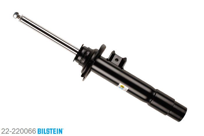 22-220066, Bilstein B4  Gas Schokdemper vooras, BMW 3 GRAN TURISMO (F34), 318 d,  320 d,  320 i,  328 i,  335 i, 03/2013-, with standard chassis, without electronic suspension control, Standaard lengte, geschikt voor gebruik met verlagingsveren tot -30mm