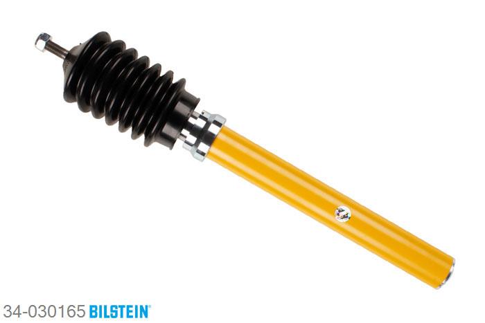 34-030165, Bilstein B6  Sport Schokdemper vooras, Audi COUPE (81, 85), 1.8 GT quattro,  2.2 quattro,  2.3 quattro, 10/1984-10/1988, Front axle strutdiameter 55 mm / Rear axle strutdiameter 55 mm, Standaard lengte, geschikt voor gebruik met verlagingsveren tot -40mm