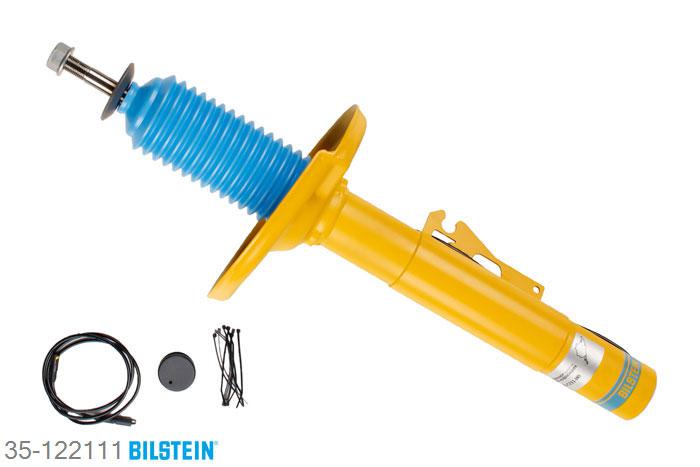 35-122111, Bilstein B6  Damptronic Schokdemper vooras, Porsche BOXSTER (987), 2.7,  2.9,  S 3.2,  S 3.4,  Spyder 3.4, 11/2004-, with PASM, Standaard lengte, geschikt voor gebruik met verlagingsveren tot -40mm