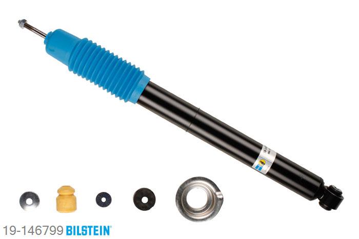 19-146799, Bilstein B4  Gas Schokdemper achteras, Honda ACCORD VIII (CL_, CM_), "2.0,  2.0 All-wheel Drive,  2.2 i-CTDi,  2.4,2.4 i 16V,  2.4 Vtec,  2.4 Vtec E,  3.0", 02/2003-, Front axle without xenon lights, Standaard lengte, geschikt voor gebruik met verlagingsveren tot -30mm