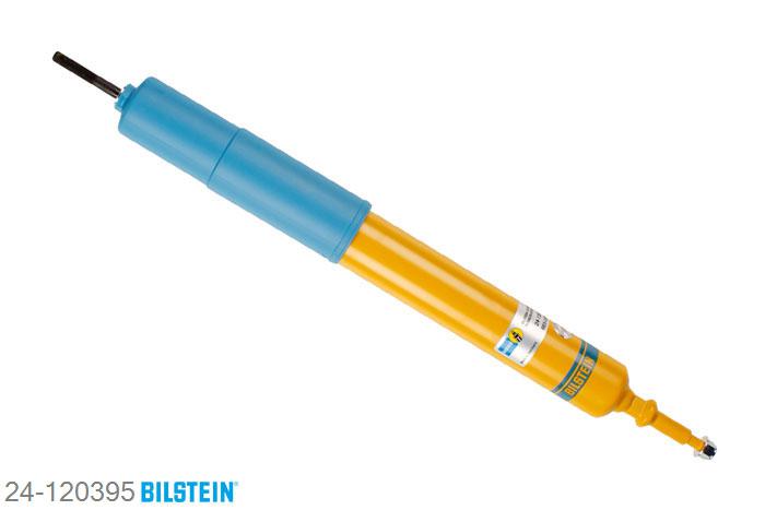 24-120395, Bilstein B6  Sport Schokdemper achteras, BMW 3 (E90), "2.5,  3.0,  316d,  316i,  318 i,  318d,  318i,320 si,  320d,  320i,  323 i,  325d,  325i,330d,  330i,  335d,  335i", 01/2005-12/2011, with standard chassis, Standaard lengte, geschikt voor gebruik met verlagingsveren tot -40mm
