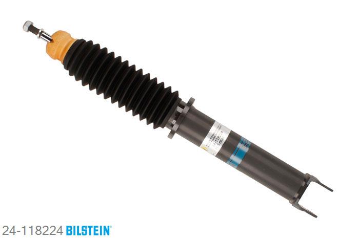 24-118224, Bilstein B6  Sport Schokdemper achteras, Porsche 911 (997), 3.6 Carrera,  3.8 Carrera GTS,  3.8 Carrera S, 07/2004-, with standard chassis, without sport chassis, without PASM, Standaard lengte, geschikt voor gebruik met verlagingsveren tot -40mm