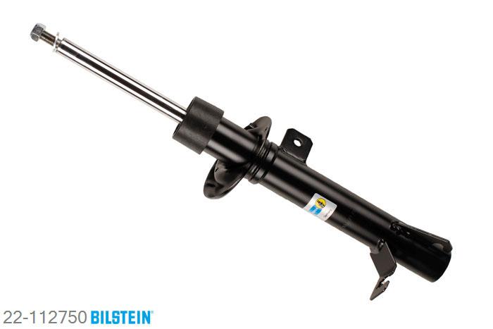 22-112750, Bilstein B4  Gas Schokdemper vooras rechts, Ford FUSION (JU_), 1.25,  1.4,  1.4 TDCi,  1.6,  1.6 TDCi, 08/2002-, Standaard lengte, geschikt voor gebruik met verlagingsveren tot -30mm