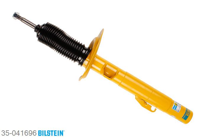 35-041696, Bilstein B6  Sport Schokdemper vooras links, BMW 7 (E38), "725 tds,  728 i,iL,  730 d,  730 i,iL,735 i,iL,  740 d,  740 i,iL,  750 i,iL", 12/1994-11/2001, with standard chassis, without EDC, without ride height adjustment, Standaard lengte, geschikt voor gebruik met verlagingsveren tot -40mm