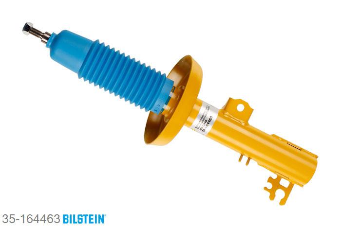 35-164463, Bilstein B8  Sprint - 20mm ingekorte sport Schokdemper vooras rechts, Opel VECTRA B (36_), "1.6 GL,  1.6 i,  1.6 i 16V,  1.7 TD,1.8 i 16V,  2.0 DI 16V,  2.0 DTI 16V,2.0 i,  2.0 i 16V,  2.2 DTI 16V,  2.2 i 16V,2.5 i V6,  2.6 i V6,  i 500 2.5", 09/1995-09/2000, with sports suspension / Rear axle without ride height adjustment Geschikt voor gebruik met verlagingsveren tot -60mm