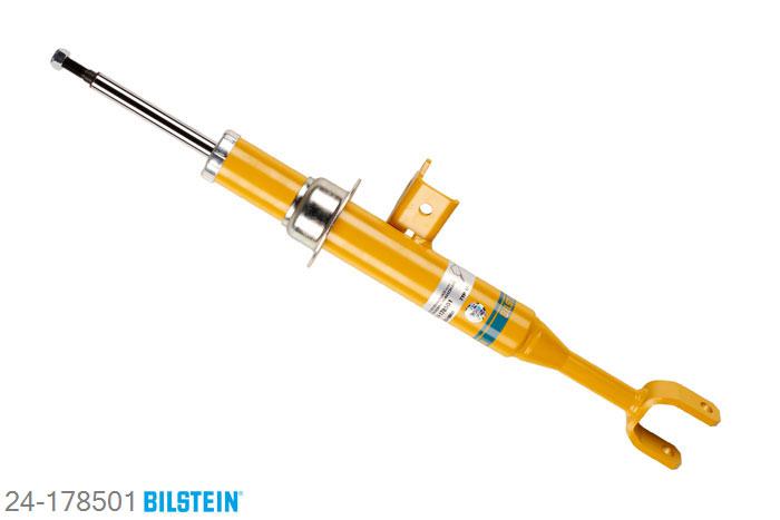 24-178501, Bilstein B8  Sprint - 20mm ingekorte sport Schokdemper vooras links, BMW 5 Touring (F11), "520d,  520i,  523i,  525d,  528i,  530d,  530i,535d,  535i,  550i", 09/2010-, with M-technics, without electronic suspension control Geschikt voor gebruik met verlagingsveren tot -60mm