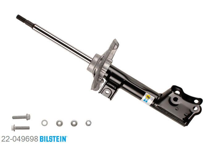 22-049698, Bilstein B4  Gas Schokdemper vooras, Mercedes A-CLASS (W168), "A 140,  A 160,  A 160 CDI,  A 170 CDI,  A 190,A 210", 07/1997-08/2004, Standaard lengte, geschikt voor gebruik met verlagingsveren tot -30mm