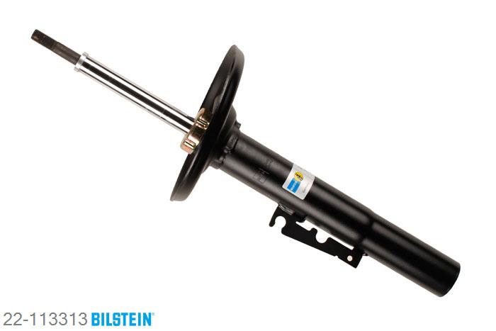 22-113313, Bilstein B4  Gas Schokdemper vooras, Porsche BOXSTER (986), 2.5,  2.7,  S 3,2,  S 3.2, 09/1996-12/2004, Standaard lengte, geschikt voor gebruik met verlagingsveren tot -30mm