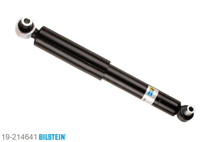 19-214641, Bilstein B4  Gas Schokdemper achteras, Renault MEGANE I Grandtour (KA0/1_), "1.4 16V,  1.4 e,  1.6 16V,  1.6 e,  1.8 16V,1.9 D,  1.9 dCi,  1.9 dTi", 03/1999-08/2003, Front axle fixing hole pitches 54 mm, Standaard lengte, geschikt voor gebruik met verlagingsveren tot -30mm