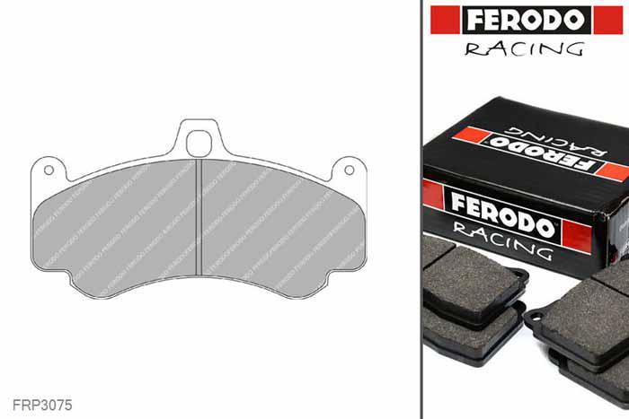 FRP3075H, Ferodo DS2500 remblokken Vooras, Porsche, 911 (997), 3.8 GT3, 320kW/435pk, Bouwj. dec-09 -, BREMBO remklauw vooras