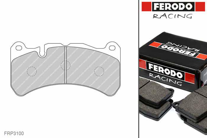 FRP3100H, Ferodo DS2500 remblokken Vooras, Subaru, Impreza, 2.0 STi (Brembo KIT 6 pistons), NULLkW/, Bouwj. jan-08 -, BREMBO remklauw vooras