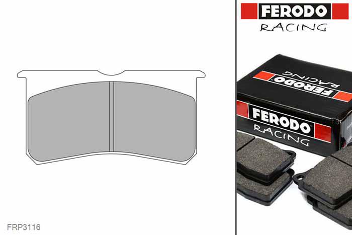 FRP3116H, Ferodo DS2500 remblokken Vooras, Ford, Fiesta (5), R2 (Asphalt), 120kW/163pk, Bouwj. okt-09 -, AP RACING remklauw vooras, Asphalt
