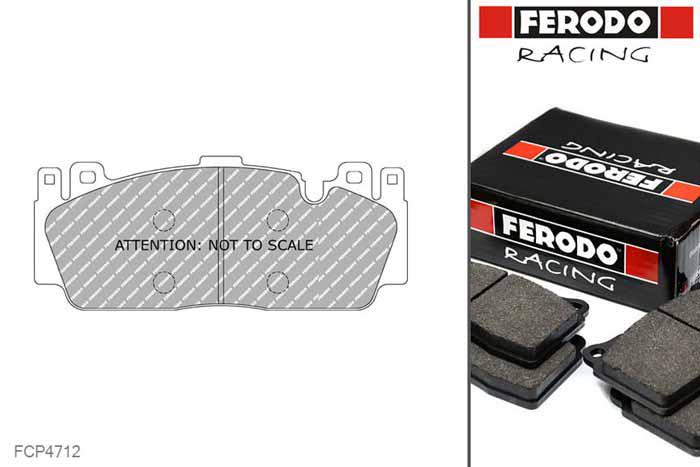 FCP4712H, Ferodo DS2500 remblokken Vooras, BMW, 6 Coupe (F13), M6, 412kW/560pk, Bouwj. jan-12 -, Brembo remklauw vooras