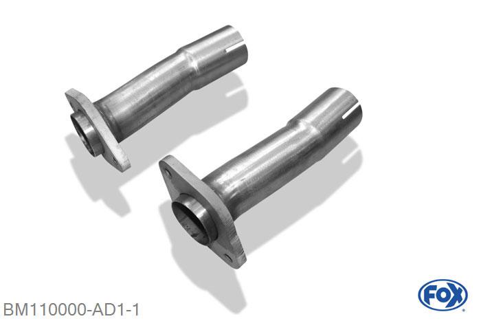BM110000-AD1, BMW X5 E53 3.0l D 135/155/160kW, Dieseladapter Geheel RVS