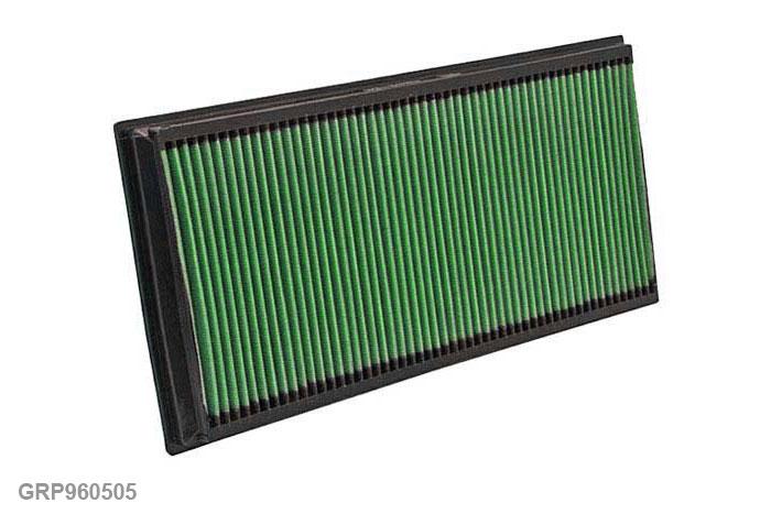 GRP960505, Green vervangingsluchtfilter paneel, Audi, Q7, 3.0 V6 TDI QUATTRO (4), 211 pk, 03/2006-07/2010