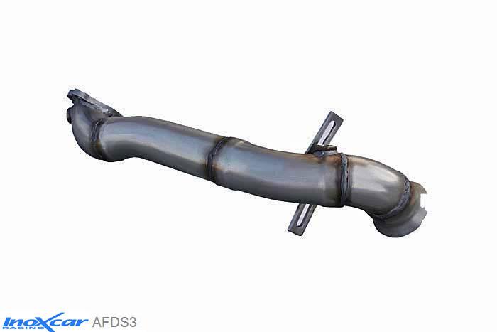 IX AFDS3, Citroen DS3 1.6i 16V TURBO (155PK) 2010-  , Diameter 50mm, Inoxcar Catalyst replacement pipe Stainless steel, Without E.E.C. homologation