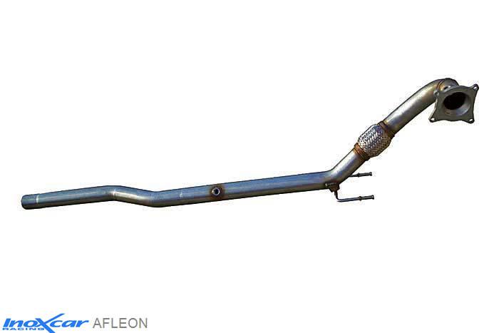 IX AFLEON, Seat Leon II (1P) 2.0 TSI CUPRA (240PK) 2006- Diameter 65mm, Inoxcar Catalyst replacement pipe Stainless steel, Without E.E.C. homologation