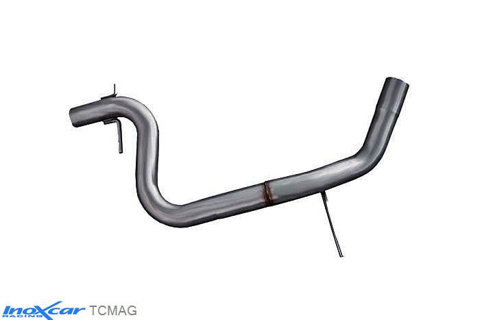 IX TCMAG, VW Golf VII 2.0 TFSI (200PK) 2012- Diameter 65mm, Inoxcar Direct central pipe Stainless steel, Without E.E.C. homologation