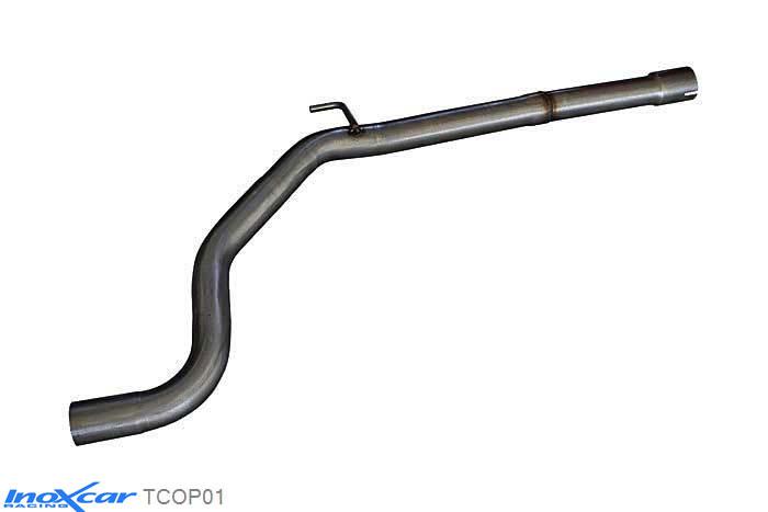 IX TCOP01, Opel Corsa D OPC 1.6T Nurburgring (210PK) 2012- Diameter 54mm,5, Inoxcar Direct central pipe Stainless steel, Without E.E.C. homologation