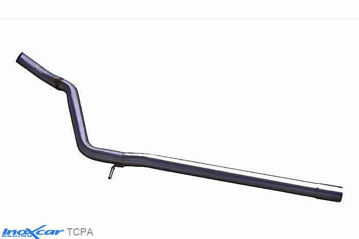 IX TCPA, Fiat Panda II (169) 1.4 16V 100HP (100PK) 2006- Diameter 48mm, Inoxcar Direct central pipe Stainless steel, Without E.E.C. homologation