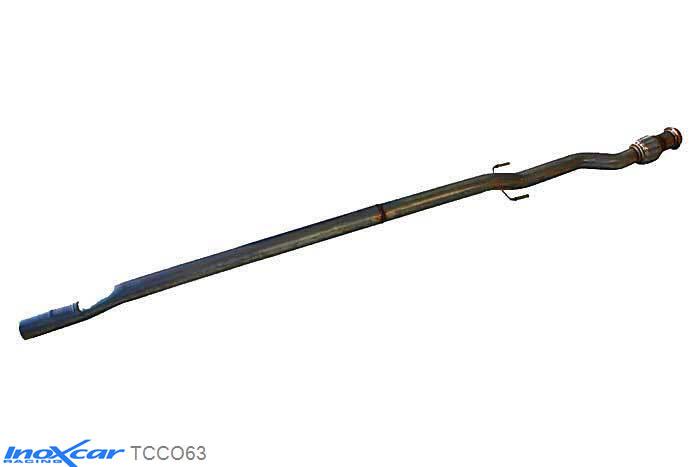 IX TCCO63, Mini Mini (R56) 1.6 S (184PK) 2011, diameter 55mm, (Type R56), Inoxcar Direct central pipe (FLEX) diam. 63 Stainless steel, Without E.E.C. homologation