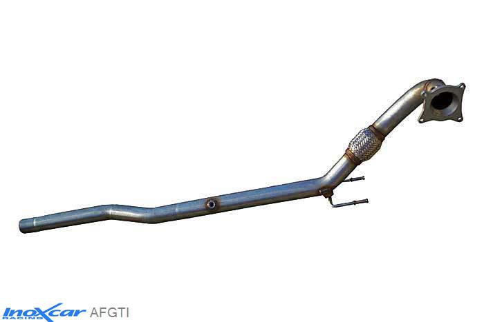 IX AFGTI, VW Golf V 2.0 16V TFSI GTI (200PK-230PK) 2004- Diameter 65mm, Inoxcar Catalyst replacement pipe Stainless steel, Without E.E.C. homologation