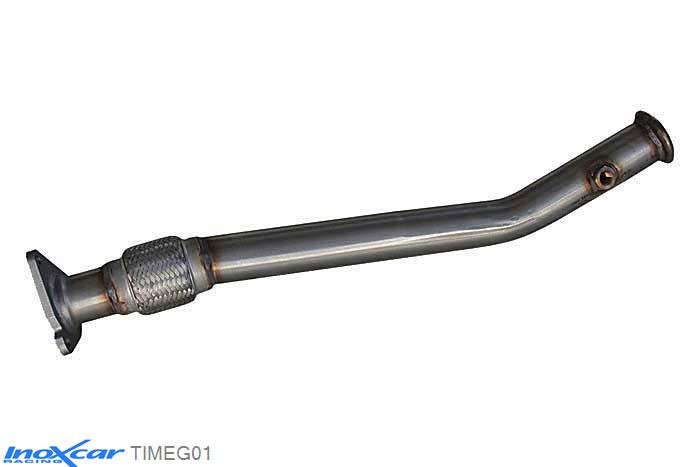 IX TIMEG01, Renault Megane II (M) 2.0 16V RS TURBO (225PK) 2004- Diameter 60mm, Inoxcar TI (1 componente) Stainless steel, Without E.E.C. homologation