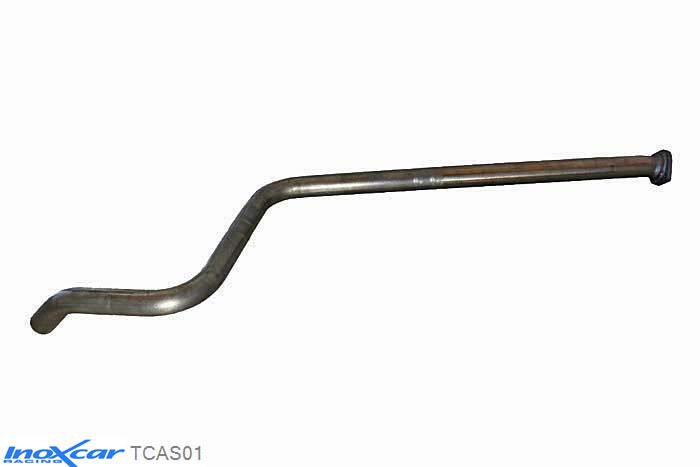 IX TCAS01, Opel Astra J 1.6 TURBO S (180PK) 2010-, Inoxcar Direct central pipe Stainless steel, Without E.E.C. homologation