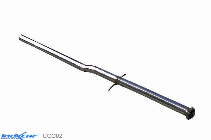 IX TCCO02, Mini Mini (R50/R53) 1.6 (115PK) 2001-2006 Diameter 50mm, (Type R50), Inoxcar Direct central pipe Stainless steel, Without E.E.C. homologation