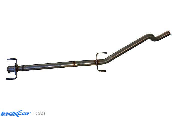 IX TCAS, Opel Astra H 1.6 16V TURBO (180PK) 2007-, Inoxcar Direct central pipe Stainless steel, Without E.E.C. homologation