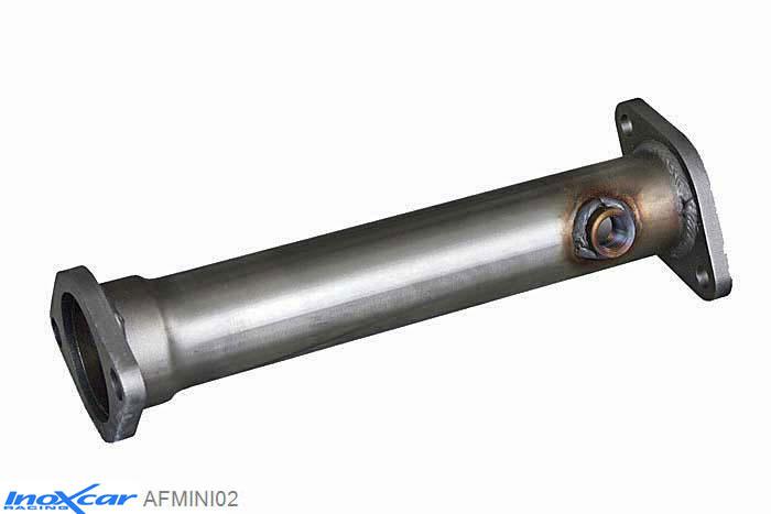IX AFMINI02, Mini Mini (R50/R53) 1.6 S (170PK) 2001-2006 Diameter 57mm, (Type R53), Inoxcar Catalyst replacement pipe Stainless steel, Without E.E.C. homologation