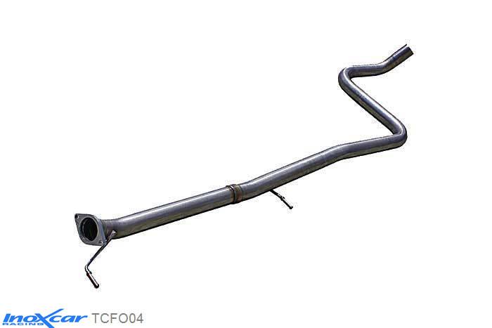 IX TCFO04, Ford Fiesta VI (JA8) 1.6 ST (182PK) 2013- Diameter 54mm, Inoxcar Direct central pipe Stainless steel, Without E.E.C. homologation
