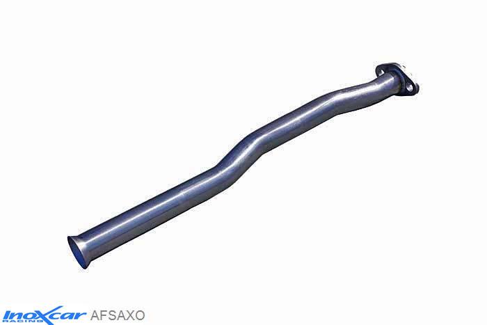 IX AFSAXO, Citroen Saxo 1.6 16V VTS (118PK) 1999-  , Diameter 50mm, Inoxcar Catalyst replacement pipe (fase 1 / 2) --2000 Stainless steel, Without E.E.C. homologation