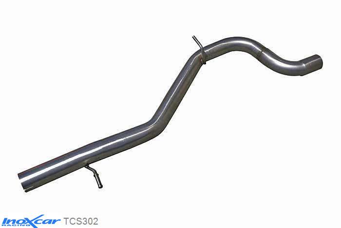 IX TCS302, Audi A3 (8P) SPORTBACK S3 2.0 TFSI (265PK) 2008- Diameter 65mm, Inoxcar Direct central pipe Stainless steel, Without E.E.C. homologation